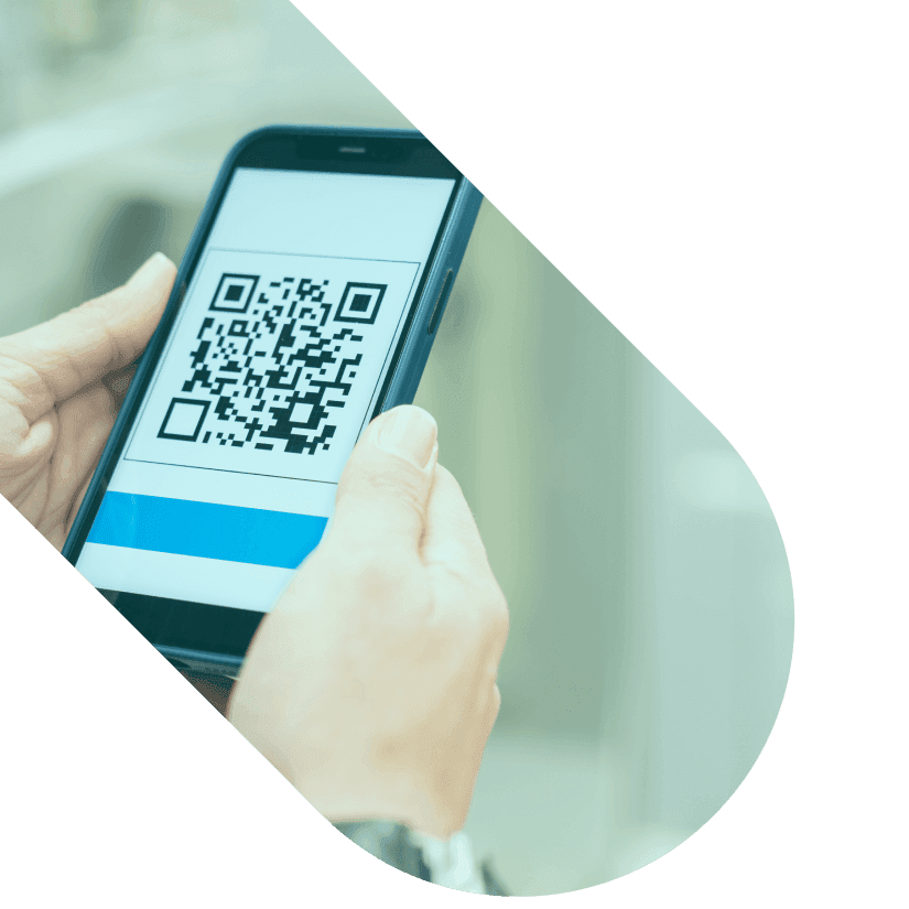 Scanning a Lucid QR code on a Bubbles product